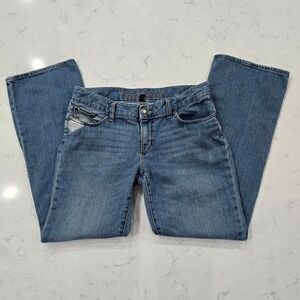 Gap Premium Bootcut Jeans 10/30A Medium Wash Denim Y2K Boho Aesthetic